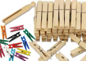 Holzklammern