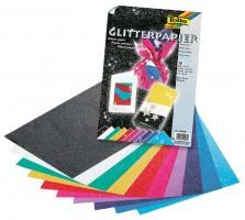 Bastelspaß deluxe mit dem Glitterpapier...