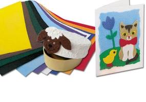 Velourpapier – ideal für kreatives Basteln...