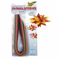 Mit Fröbelstern Streifen zauberhafte Dekosterne...