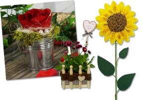 Floristik und Blumen basteln