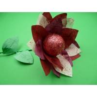 Mit Naturpapier Blumen basteln