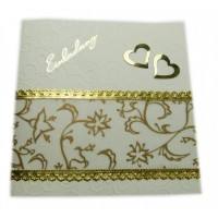 Einladungskarte goldene Hochzeit
