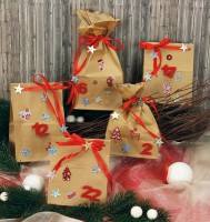Vorfreude auf Weihnachten mit selbstgebastelten...