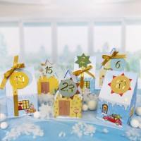 Adventskalender basteln Vorlagen