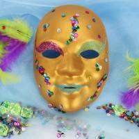Masken basteln Fasching