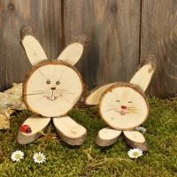 Holzhase basteln