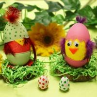 Osterbasteln Kinder