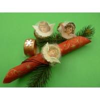 Serviettenringe basteln Weihnachten