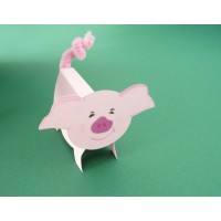 Schwein basteln