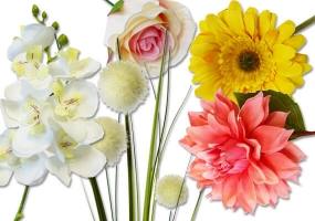 Künstliche Blumen zum Dekorieren und...