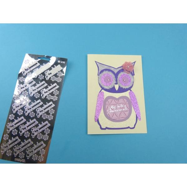  Ein komplettes Bastelset zum Karten basteln 