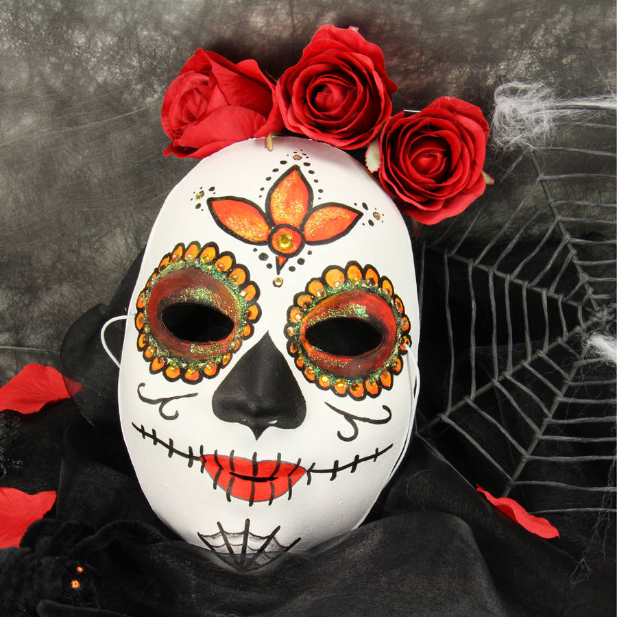 Mexikanische Totenmaske Schminken