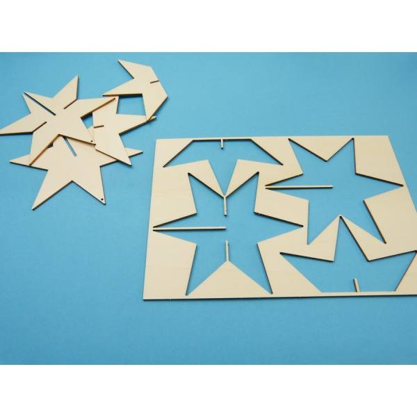 3D Sterne basteln | Ideal zur Weihnachtszeit