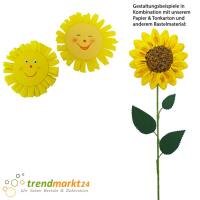 Tonkarton bananengelb 50x70cm 10 Bögen 220 g/m²