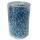 Dekoperlen royalblau 6 mm, 75 g
