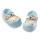Babyschuh blau 2 Stück, ca. 3 cm groß