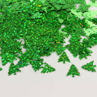 Pailletten Weihnachtsbaum 20 g, Tannenbäume
