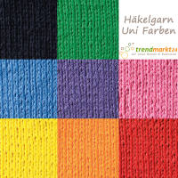 Häkelgarn Schulgarn rosa 4 Knäuel mit je 50g