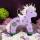 Pony aus Pappe grau, Set mit 6 Stück