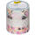 Washi Tape Hotfolie Silberfarben, 4 Rollen in unterschiedlicher Breite
