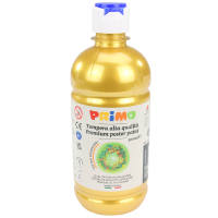 Plakatfarbe 500ml Gold Primo Schulmalfarbe Temperafarbe...