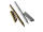 Metallic Marker gold und silber Set, Mine 2mm Goldstift, Silberstift