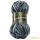 Sockenwolle 4fädig blau grau Jacquard 100g schadstoffgeprüfte Qualität