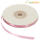 Satinband rosa, Rolle 6mm breit, 25m lang