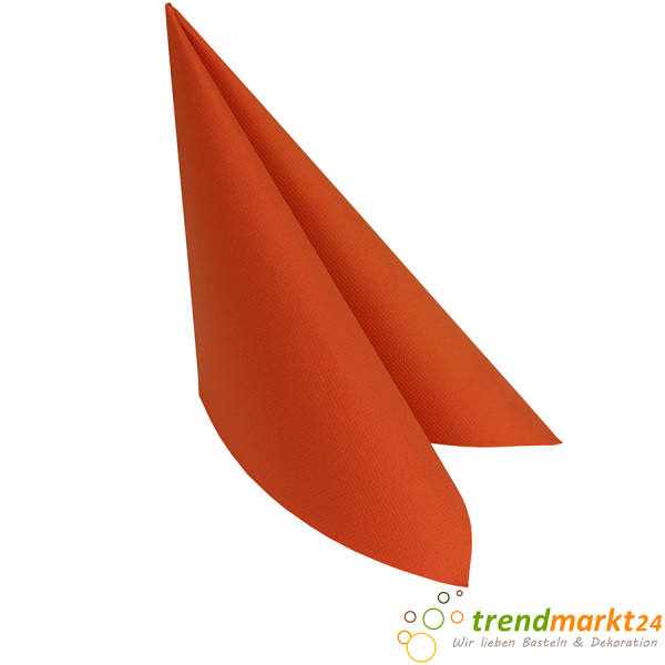 Premiumservietten nektarine ROYAL 40 x 40 cm Formstabil 1/4-Falz