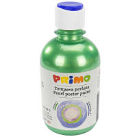 Tempera Pearlfarbe grün 300ml Flasche Metallicfarbe...