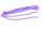 Springseil Hüpfseil 3m violett für Kinder und Erwachsene