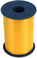 Schleifenband gelb 500m x 5mm Ringelband Geschenkband