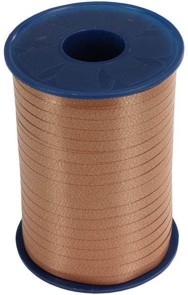 Schleifenband braun 500m x 5mm Ringelband Geschenkband