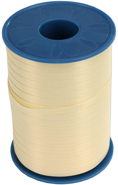 Schleifenband creme 500m x 5mm Ringelband Geschenkband