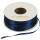 Doppelsatinband 3mm breit dunkelblau Rolle 100m lang Dekoband