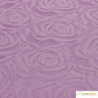 Tischläufer  flieder violett Rosenmotiv 30cm x 2,5m...