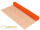 Tischläufer Netzoptik orange 48cm x 4,5m Dekoband Tischband Netz