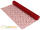 Tischläufer Netzoptik rot 48cm x 4,5m Dekoband Tischband Netz