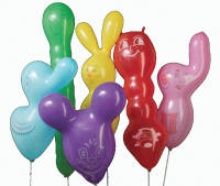 Luftballon Riesen Figuren Ballons bis ca. 120cm 6...
