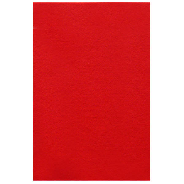 TrendyFilz rot 75x50 cm, 3 mm dick, Filzplatte 1 Filzbogen stark