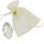 Regenbogenkristall Oval ca. 5 cm mit Chiffonbeutel