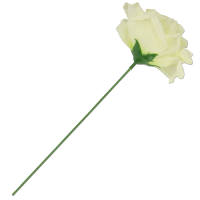 Rose creme Ø 9 cm, 26 cm lang 1 Stück Kunstblume Seidenblume