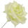 Rose creme Ø 9 cm, 26 cm lang 1 Stück Kunstblume Seidenblume
