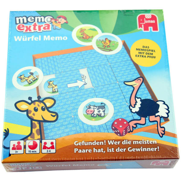 Würfel Memo Jumbo Alter 3+