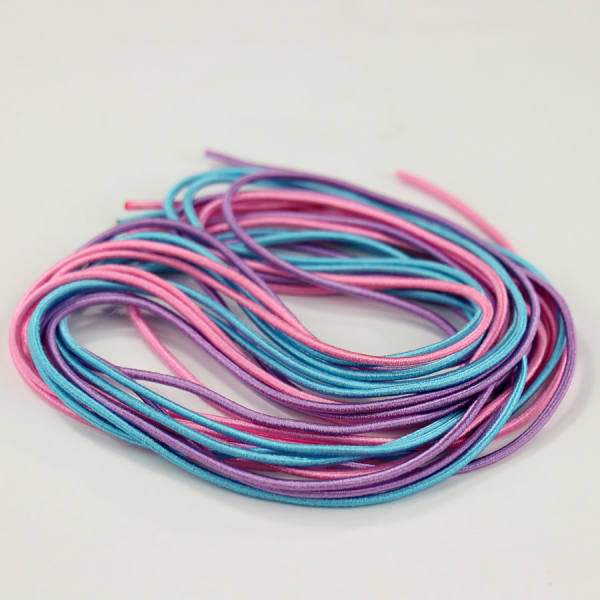 Gummi pastell 6x1m lang, ca. 2mm stark