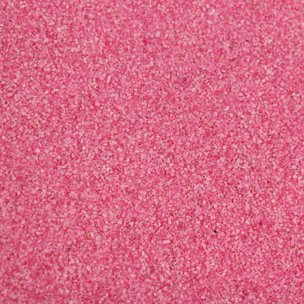 Farbsand pink 1kg Körnung 0,5 mm Dekosand Bastelsand Sand