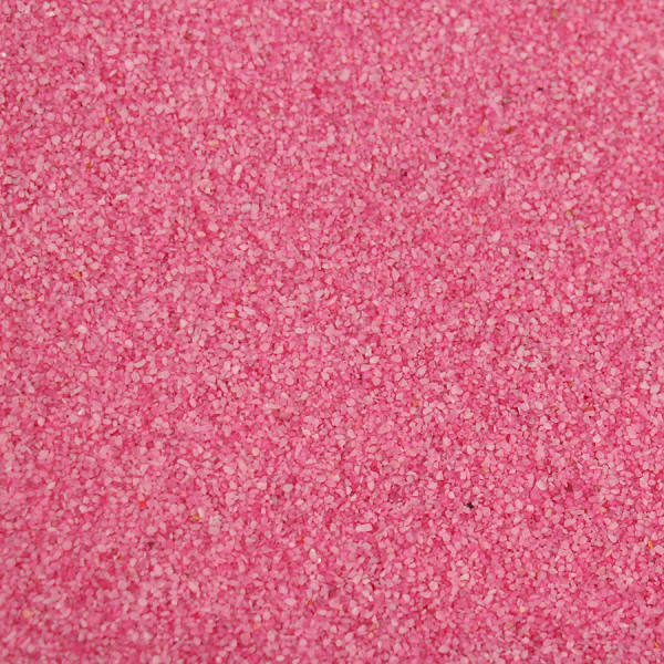 Farbsand pink 1kg Körnung 0,5 mm Dekosand Bastelsand Sand