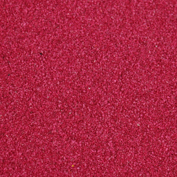 Farbsand fuchsia 1kg Körnung 0,5 mm Dekosand Bastelsand Sand