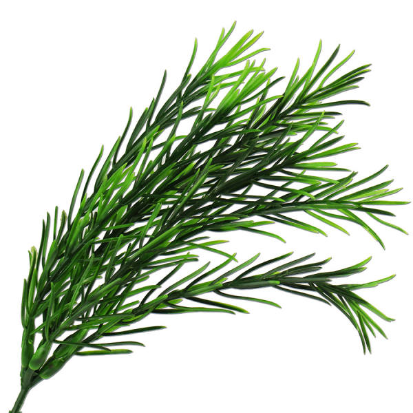 Gras Zweig grün ca. 27 cm lang Kunstgras Deko Floristik und Basteln